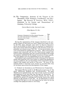 The Comparative Anatomy of the Tongues of the Mammalia.XII
