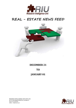 Estate News Feed