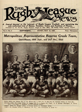 Grade Team, Qu~Anbeyan, 30Th -Sept., and 2Nd Oct., 1922