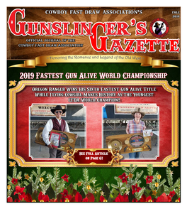 2019 Fastest Gun Alive World Championship