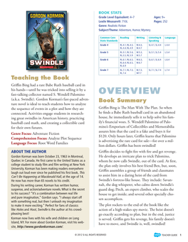 Swindle Storia Teaching Guide (PDF)