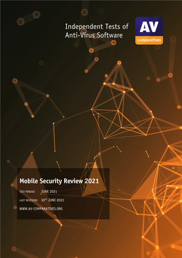 Mobile Security Report 2021