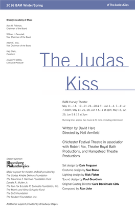 The Judas Kiss