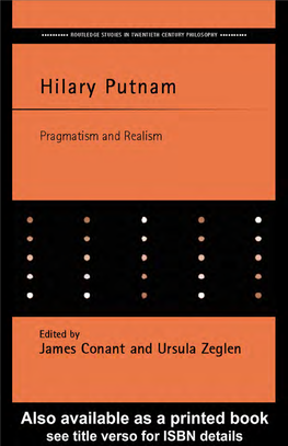 Hilary Putnam