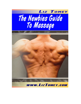 The Newbies Guide to Massage