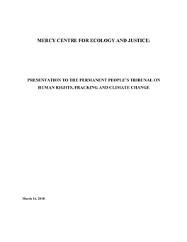 Mercy Centre Amicus March 2018