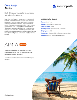 Case Study Aimia