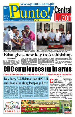 Edsa Gives New Key to Archbishop