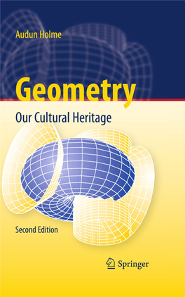 Geometry: Our Cultural Heritage (Second Edition)