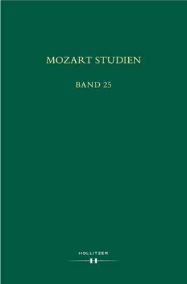 Mozart Studien