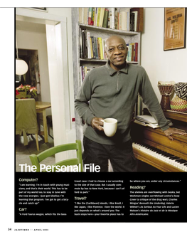 Reggie Workman INTERVIEW by DAVID ADLER ✦ PHOTOGRAPH by JIMMY KATZ