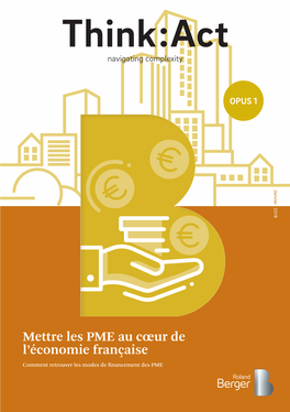 Think Act; Mettre Les PME Au Cœur De L'économie Française