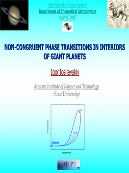 Plasma Phase Transition Concept Hydrogen (S = Const) 3,2 Эксперимент (S = Const) 3,0 Кормер И Др