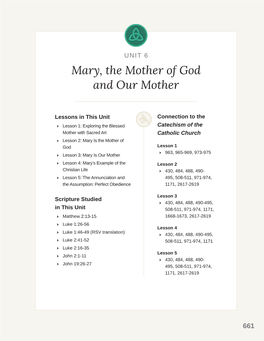 Mary, the Mother of God and Our Mother