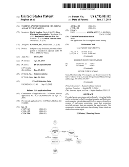 (12) United States Patent (10) Patent No.: US 8,753,851 B2 Stephen Et Al