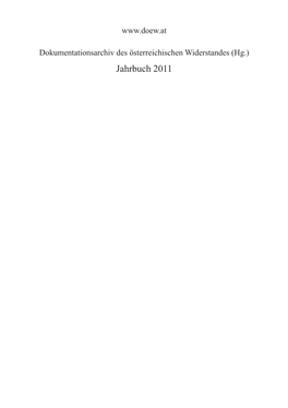 Jahrbuch 2011