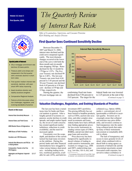 The Quarterly Review of Interest Rate Risk