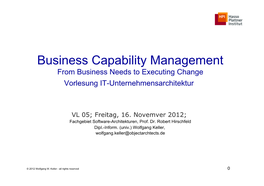 05 Business Capability Management (2012-11-16).Pptx