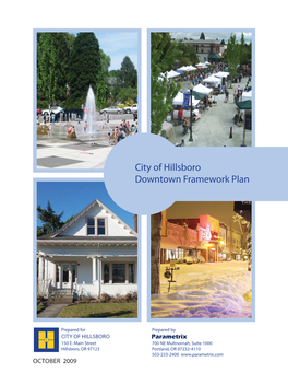 Downtown Framework Plan