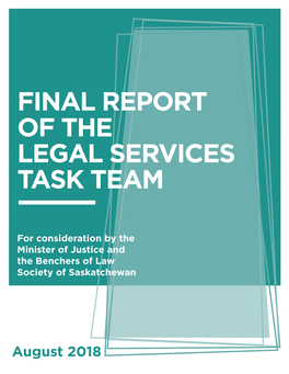 Final Report of the Legal Services Task Team