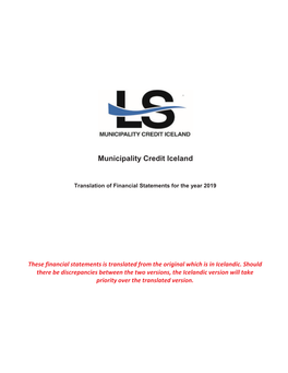 MCI Financial Statements 2019