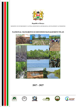 National Mangrove Ecosystem Management Plan Final 170628