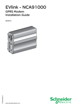 Evlink -NCA91000 DOCA0033EN 06/2013 Evli N K - NCA91000