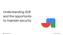 Understanding AUE and the Opportunity to Maintain Security Proprietary + Confidential