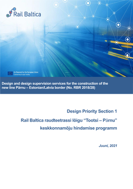 RB Tootsi Pärnu KMH Programm Ja Lisa 1