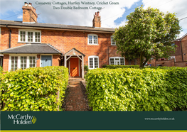 Causeway Cottages, Hartley Wintney, Cricket Green Two Double Bedroom Cottage