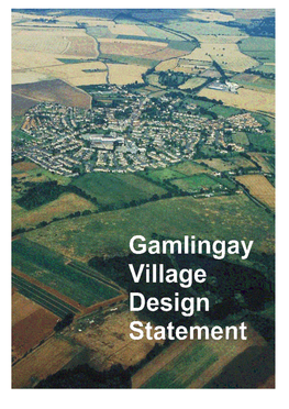 Gamlingay Village Design Statement.Pdf