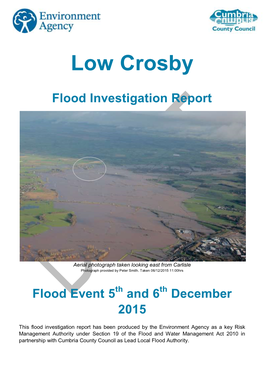 Low Crosby Flood Report