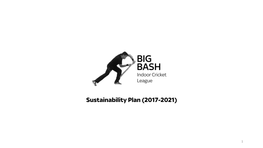 Sustainability Plan (2017-2021)