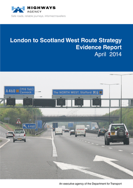 London to Scotland West Route Strategy Evidence Report April 2014