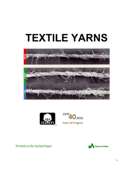 Textile Yarns