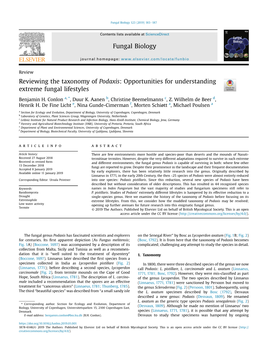 Reviewing the Taxonomy of Podaxis: Opportunities for Understanding Extreme Fungal Lifestyles