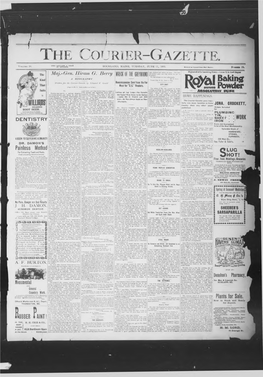 Courier Gazette : June 11, 1895