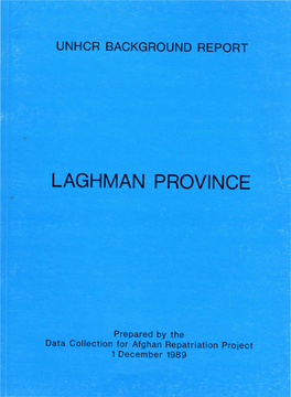 Laghman Province