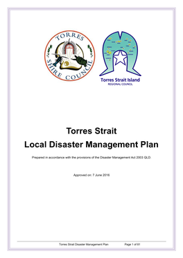 Torres Local Disaster Management Plan