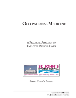 Occupational Medicine