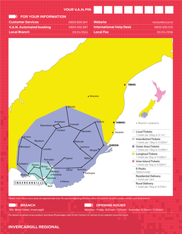 INVERCARGILL REGIONAL Customers Can Check If an Address Is Considered Rural Or Residential by Using the ‘Address Checker’ Tool on Our Website