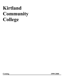 Kirtland Community College Foundation