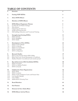 Table of Contents 1