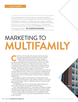 Multifamily Housing Market