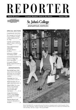 St. John's College ANNAPOLIS EDITION