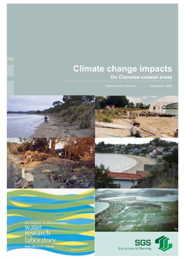 Climate Change Impacts on Clarence Coastal Areas