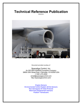 Technical Reference Publication S083A(NC)