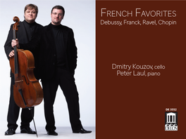 French Favorites Debussy, Franck, Ravel, Chopin