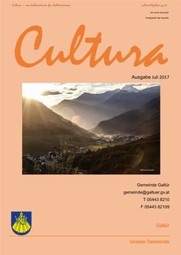 Cultura Ausgabe Juli 2017 (PDF)