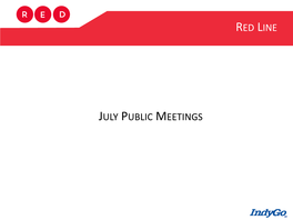 July 2016 Public Meeting Presentation